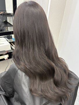 ベルグローアルファ(BELLE GROW ALPHA) レイヤーカット/ミルクティーグレージュ/ダブルカラー/エクステ