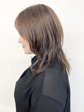 モリオフロムロンドン 松戸店(Morio from London) 【morio松戸 アイダ】柔らかハッシュカットミディアムレイヤー