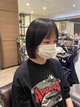 ヘアメイク シュシュ(Hair make chou chou) 髪質改善ストレート　縮毛矯正　艶髪　ボブ