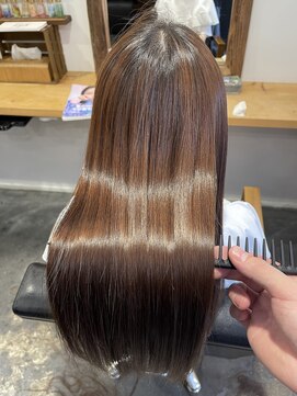 ジル 昭和町店(JILL) 髪の悩みは歪みが原因！　縮毛矯正gloss縮毛矯正/髪質改善