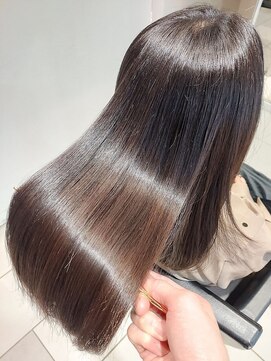 髪質改善トリートメント*美髪ミディアムロングヘア*30代40代50代