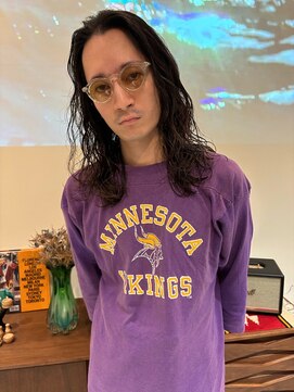 メンズロングウェーブ