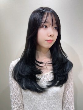 シェノン サントル(CHAINON CENTRE) 梅田/黒髪/クラゲヘアー/オリーブグレー/小顔/ココアベージュ