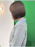 大人ボブ切りっぱなしボブショートボブミニボブ20代30代40代