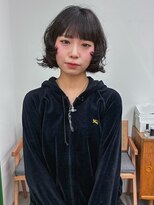 シカ(sica)&nbsp;ドライパーマ×ミニボブ