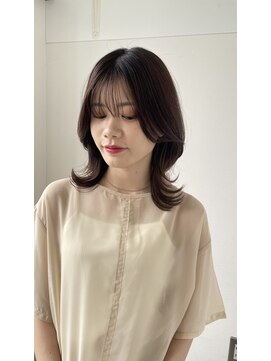 エクリ シセイドウ 麻布十番店(equri×SHISEIDO) 【麻布十番】ミディアムスタイル