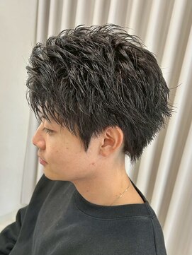 サイクル(CYCLE) MEN'S HAIR/波巻ツイストスパイラル／フェザーパーマ/伊勢崎