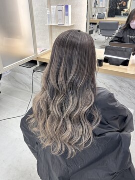 ユアーズヘア 東新宿店(youres hair) エアータッチバレイヤージュ