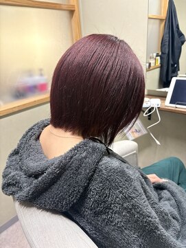 ヤヤ 浅草(yaya.) ピンク×レッドカラー