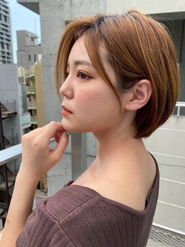 アリエッタ ギンザツー(ARIETTA GINZA2) 透明感/オレンジベージュ/レイヤーカット/ショート