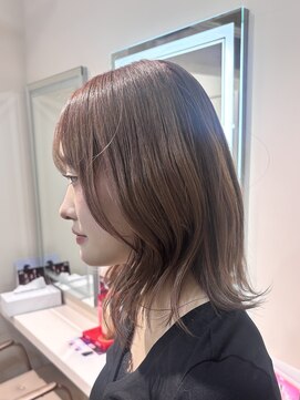 テン バイ アンブルリュクス 池袋(teN +by ambleluxe) グレージュ/ブリーチ