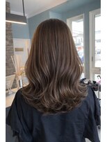 ディア(Dia)&nbsp;暗めココアブラウンカラー☆韓国風ゆる巻スタイリング♪