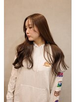 モネ 栄 久屋大通店(monet)&nbsp;ミルクティーベージュダブルカラーインナーカラーケアブリーチ