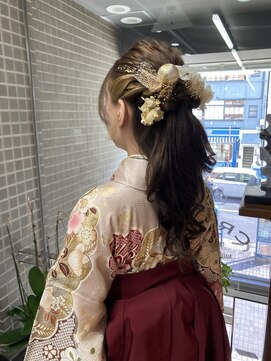 クラウン(CROWN) ハーフアップ