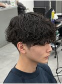 波巻きパーマ波巻きシャドウパーマメンズパーマメンズサロン