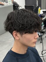 オーバルバイアピッシュ(OVARL by apish) 波巻きパーマ波巻きシャドウパーマメンズパーマメンズサロン