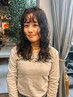 【朝が楽×こなれ感】 カット+ハードパーマ+トリートメント ¥18,000