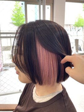 キャプチャー 海老名(capture) ボブ×イヤリングカラー