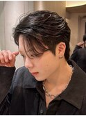 men's/メンズ/リバースセンターパート/メンズパーマダウンパーマ