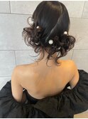 ヘアアレンジ/ヘアセット/お呼ばれヘア/推し活ヘアメイク/ヘアメ