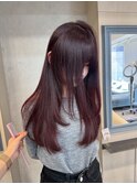 ワインレッド×ハイレイヤー