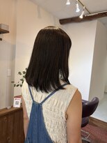 オグシ(OGUSHI) ミディアムボブスタイル
