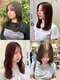 リサヘアーデザイン(RISA HAIR DESIGN)の写真/〈天神/大名〉トレンド×似合わせを叶える！透明感たっぷり、ナチュラルなのに今っぽい旬なカラーなら◎