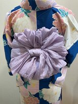 ヘアーメイクアミ【着付け】&nbsp;お花をイメージ