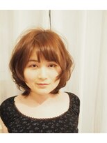 エス ヘアメイク スペース(es hair make space) やわらかミディアムパーマ