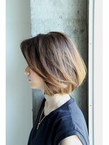 クラルス(Clarus) 前髪長めのまとまるボブスタイル【中山】
