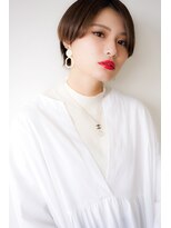 ヘアメイク エイト キリシマ(hair make No.8 kirishima)&nbsp;《hair make No.8・中村》センターパートショート