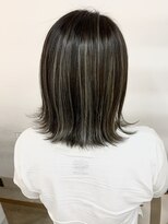 キューズ クラブ(cuz KLUB)&nbsp;【cuzKLUB】ボブ×コントラストアッシュ