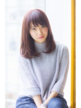 ラフ フロム ガーデン(Laf from GARDEN) 【寺尾拓巳】大人かわいい暖色系カラーストカールミディアム