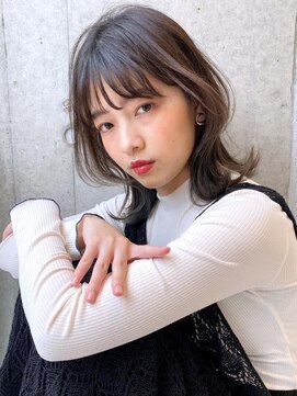 バロンフェム(baLon.fem) 【志岐英恵】 透明感グレージュミディ◎