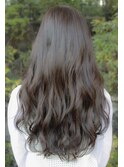 重めスタイルのグレージュヘア☆