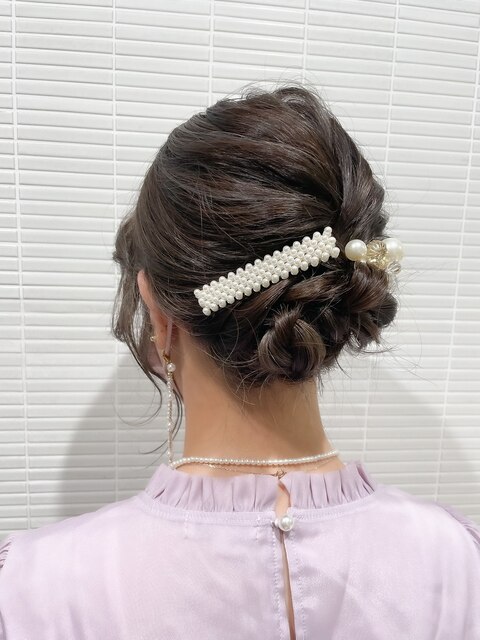 *pikAicHi*結婚式×お呼ばれヘアセット