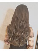 細目ハイライト×グレージュ★