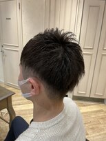 エクリ シセイドウ 麻布十番店(equri×SHISEIDO)&nbsp;【麻布十番】メンズ　アップバング　刈り上げ