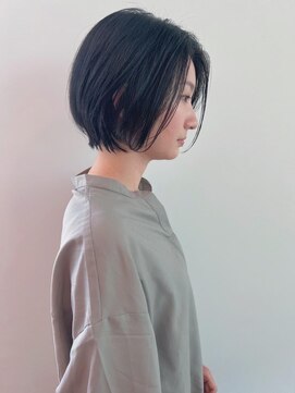 トップヘアーヒルズ 安城(TOP HAIR HILLS) ただ切るのではなく女性像を作る◎/アッシュブラック