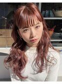 大人可愛いぷつっとバングスタイル