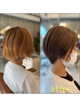 ジーナハーバー(JEANA HARBOR) 拡がるくせ毛でも短くできます！ご相談ください！