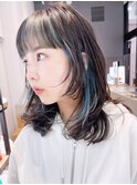 インナーグリーンレイヤー_チェリーブラウンフェミニン_ba373891