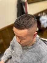 ヒロギンザバーバーショップ 神楽坂店(HIRO GINZA BARBER SHOP)&nbsp;スキンフェード×濡れパン
