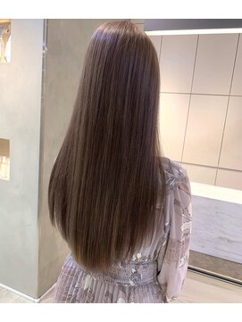 ヘアー ミッション 心斎橋店(hair Mission) 大人ラベンダーグレージュ