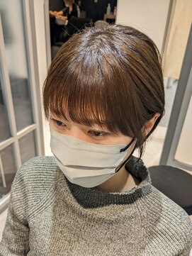 ナカドット エマノン 池袋(__naka.__ EMANON) 梅雨に負けない前髪縮毛矯正2