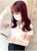 10代20代30代◎韓国ヘアー顔周りレイヤーおくれ毛前髪