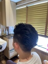 ヘアーモードキクチ 日本橋三越前店&nbsp;強めのパーマかけてみました