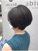 ラインが綺麗なショートスタイル