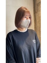 アン(Un)&nbsp;【ミルクティーボブ】【ミルクティーショコラ】【ケアブリーチ】