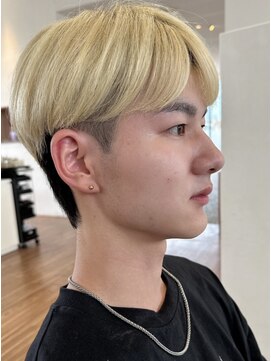 イーストハムアネーロ(EAST HAM anello) メンズ/韓国マッシュショート/ブロンド